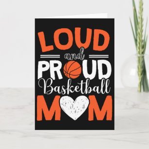 Tarjeta Básquetbol Mamá jugador Hoop Junkie Día de la Madr