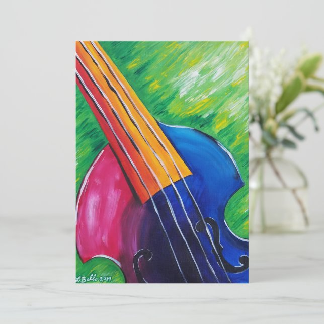 Tarjeta Bass de Desgloses (Anverso de pie)