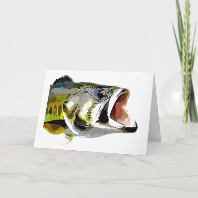 Tarjeta Bass Fish (Anverso)