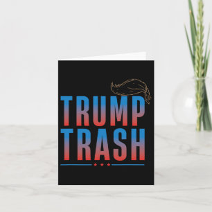 Tarjeta Basura de Trump 2024 Desnuda Para Trump Funny Te
