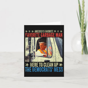 Tarjeta Basura favorita en América: Trump monta en Garba