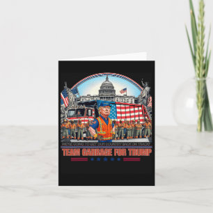 Tarjeta Basura para que el equipo de Trump vote a Trump Fu