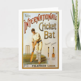 Tarjeta Batalla de cricket internacional