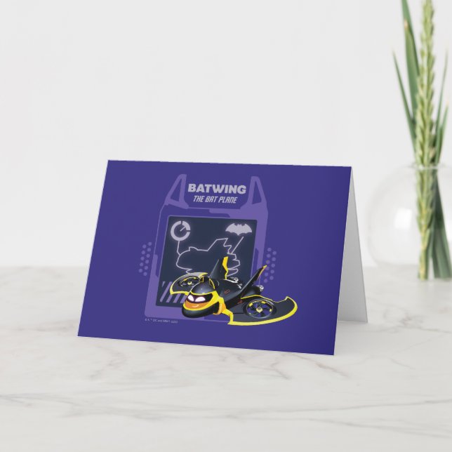 Tarjeta Batería Batllers™ - El Avión Bat (Anverso)