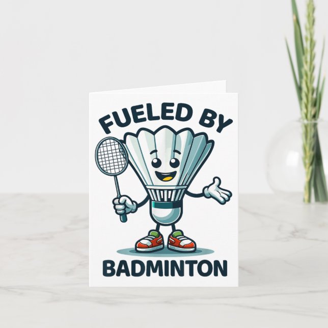 Tarjeta Batería De Personalizado Badminton For ever Y Grap (Anverso)