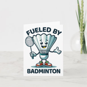 Tarjeta Batería De Personalizado Badminton For ever Y Grap