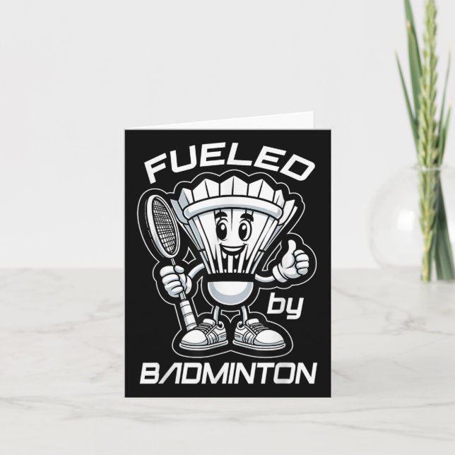 Tarjeta Batería De Personalizado Badminton For ever Y Grap (Anverso)