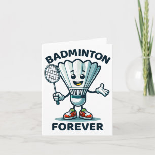 Tarjeta Batería De Personalizado Badminton For ever Y Grap