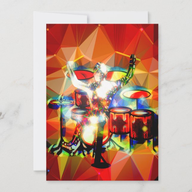 Tarjeta Baterista moderno (Anverso)