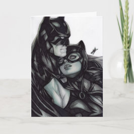 Tarjeta Batman & Catwoman ~ Bruce wayne & Selina Kyle
