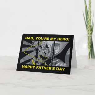 Tarjeta Batman Eres mi héroe Día del Padre