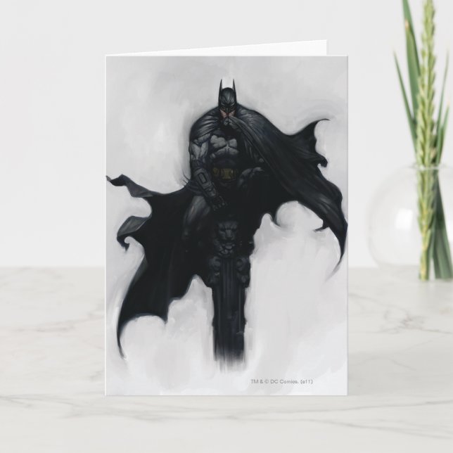 Tarjeta Batman Illustration (Anverso)