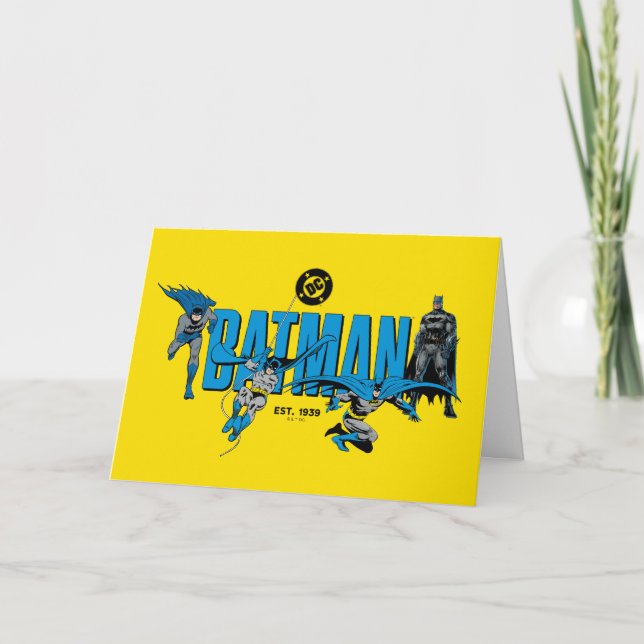 Tarjeta Batman Legends Forever Graphic (Anverso)