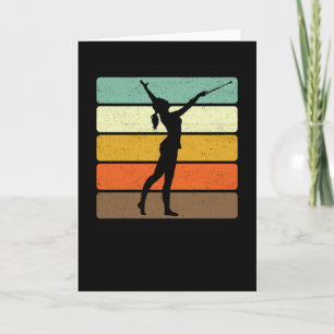 Tarjeta Baton Twirling Spruch Sport Twirl