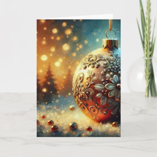 Tarjeta Bauble (Anverso)