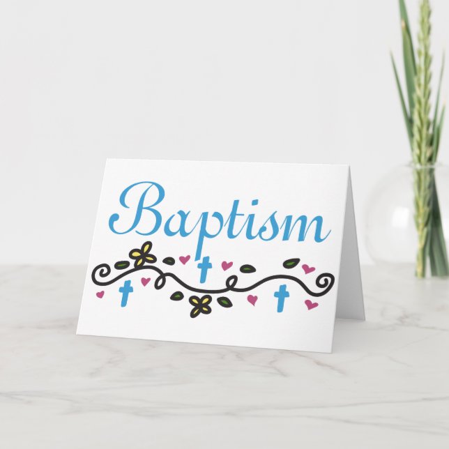 Tarjeta Bautismo (Anverso)