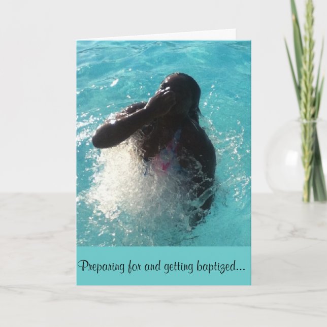 Tarjeta bautismo (Anverso)