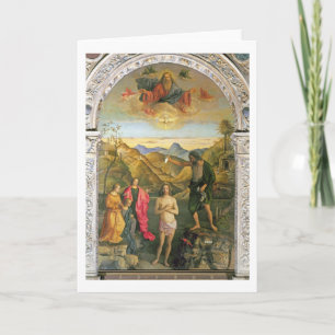 Tarjeta Bautismo de Cristo, Altarpiece de St. John