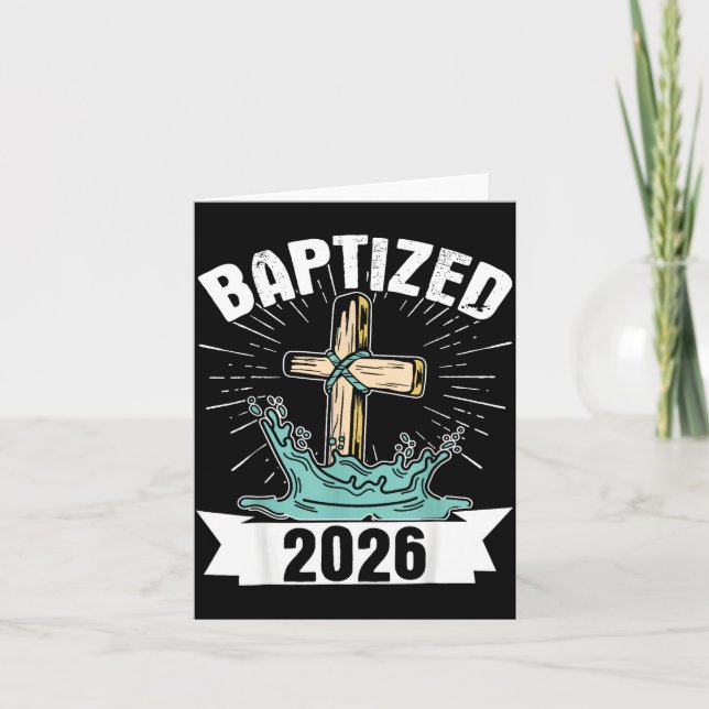 Tarjeta Bautizado 2026  (Anverso)