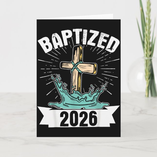 Tarjeta Bautizado 2026  (Anverso)