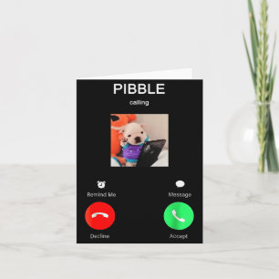 Tarjeta Bble Está Llamando Chistoso Meme Para Fans de Meme