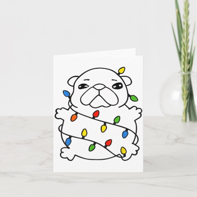 Tarjeta Bble Meme Christmas Funny I Am Bble Wash My Belly  (Anverso)