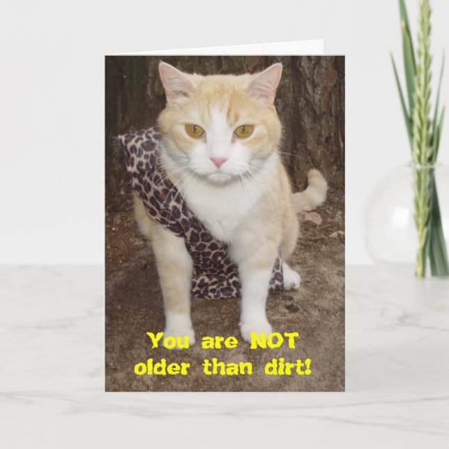 Tarjeta BD más antigua que Dirt (Anverso)