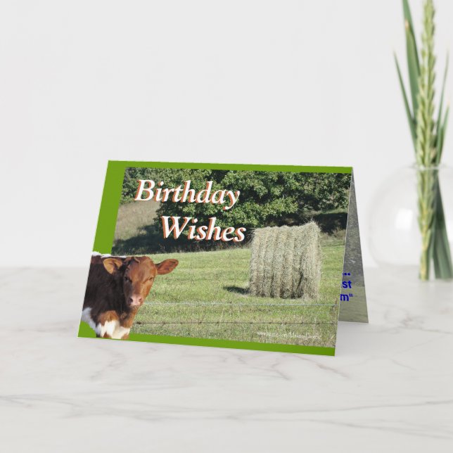 Tarjeta BdayWishes-personalizar de Quella&Hay (Anverso)