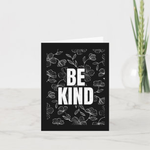 Tarjeta Be Kind Pegatina12