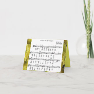 Tarjeta "Be Thu My Vision" Notecard