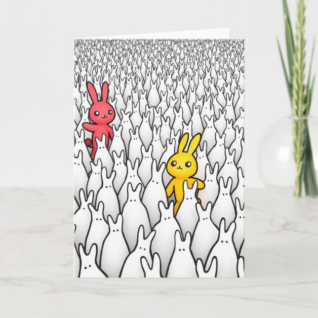 Tarjeta Be Unique Special Friend Card (Anverso)