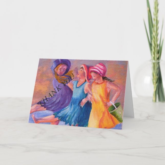 TARJETA BEACH GIRLFRIENDS (Anverso)