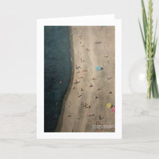 Tarjeta "Beach in Nice" por Trina Chow