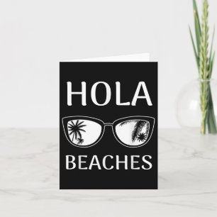 Tarjeta Beach Vacation Shirt Hola Beaches _1