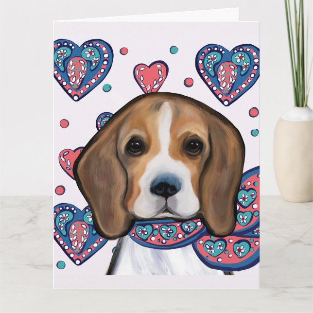 Tarjeta Beagle         (Anverso)