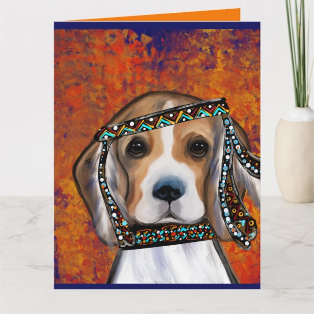 Tarjeta Beagle        (Anverso)