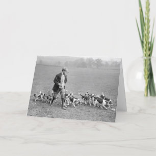 Tarjeta Beagle Club, 1914