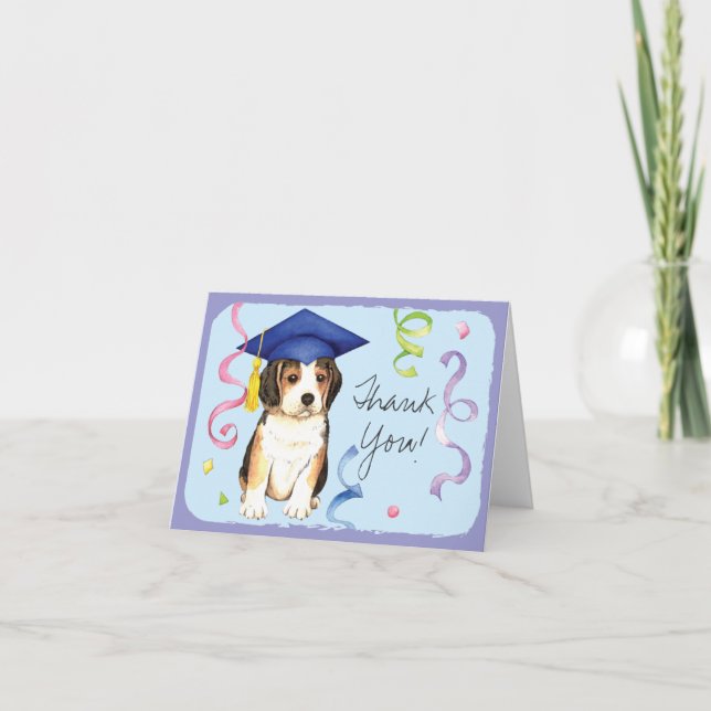 Tarjeta Beagle Graduate (Anverso)