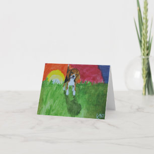Tarjeta Beagle Notecards