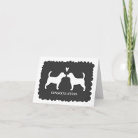 Beagles Boda Dog Lover Felicitaciones Felicitacion