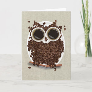 Tarjeta Bean Owl