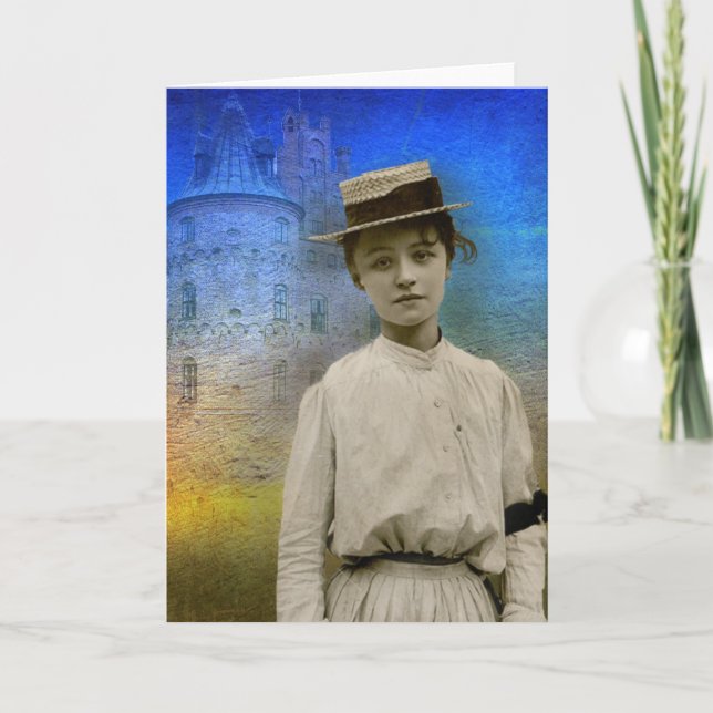 Tarjeta Beatrice, Francia 1916-Notecard (Anverso)