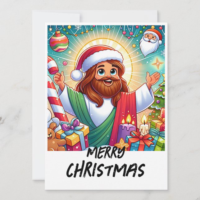 Tarjeta Beautiful Animated Christmas Card (Anverso)