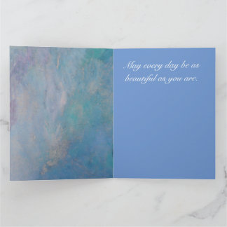 Tarjeta Beautiful Morning Glory Customizable Greeting Card