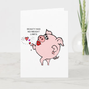 TARJETA BEAUTY PIG