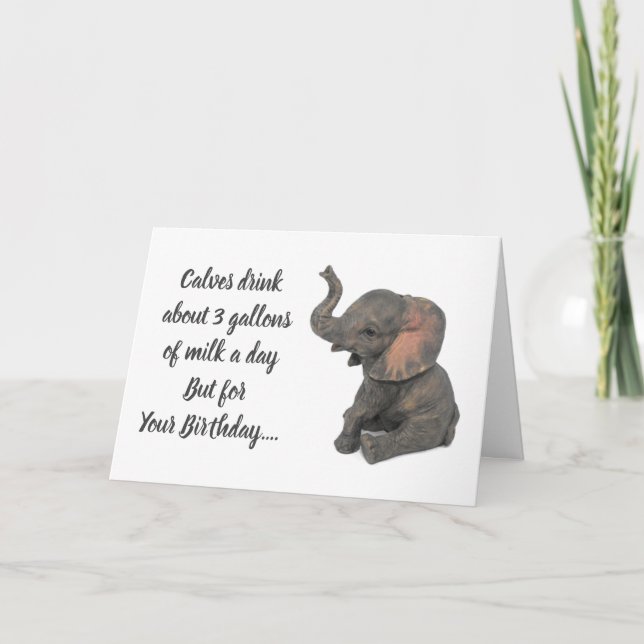 TARJETA **BEBE ALGUNAS CERVEZAS** PARA "TU" CUMPLEAÑOS (Anverso)