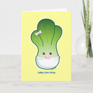 Tarjeta Bebé Bok Choy