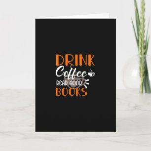 Tarjeta Bebe Café Leer Buenos Libros