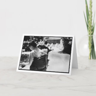 Tarjeta bebé coreano