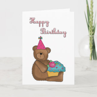 Tarjeta bebé de cumpleaños